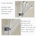 2 pack Shower Head Holder  Universal Bathroom Wall Mount Handheld Shower Head Bracket Suction Cup Portable Shower Arms Slide Bars Adhesive Fixed Showerheads - B07FDS7ZZM